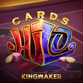 Cards Hi Lo cards game promotion on Maxey Stats